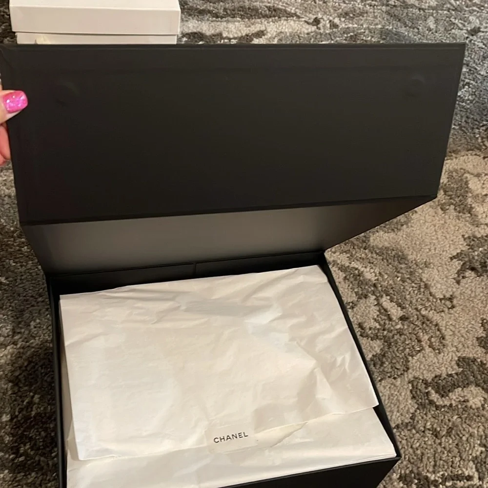 Chanel Black Magnetic Box